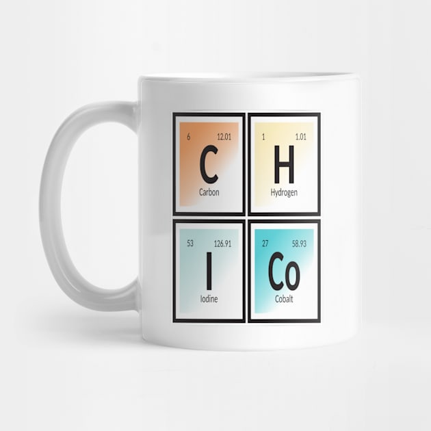 Chico City | Periodic Table by Maozva-DSGN